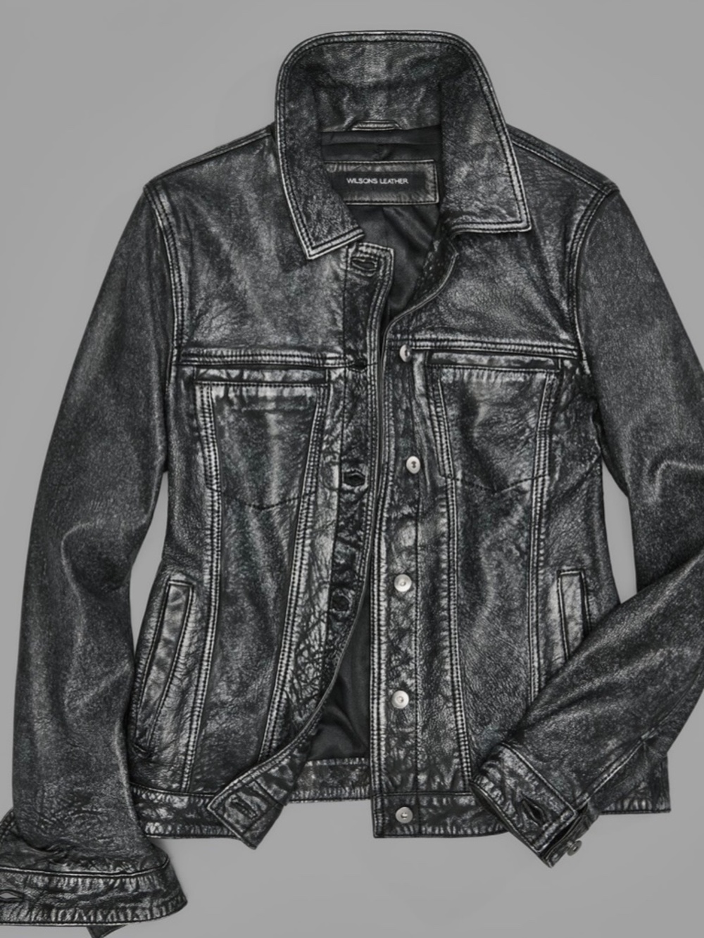 Wilsons Leather Addison Leather Jacket Women's M Black